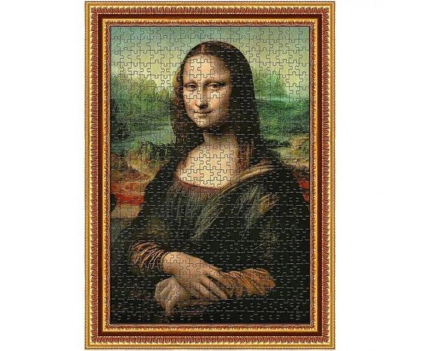 ArtFrame: Leonardo Da Vinci - Mona Lisa 500db-os puzzle kerettel - Trefl