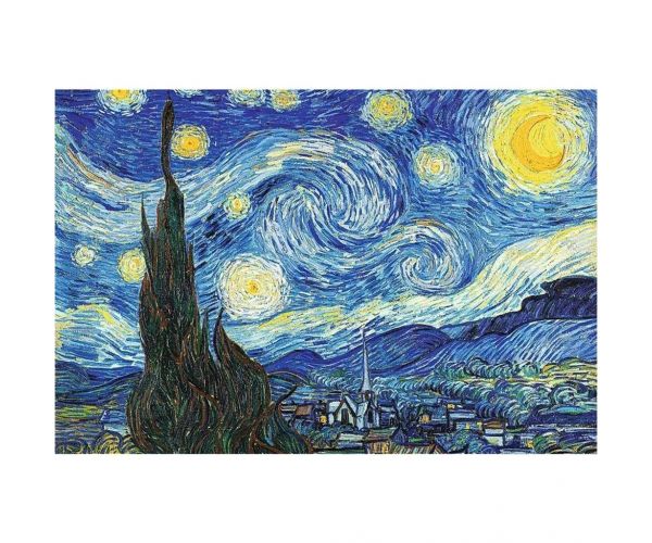 ArtFrame: Van Gogh - Csillagos éj 500db-os puzzle kerettel - Trefl