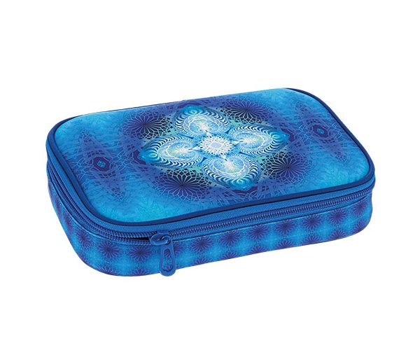 Ars Una: Blue Hope többszintes kihajtható tolltartó 15,5x22,5x4,5cm