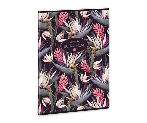 Ars Una: Bromelia extra kapcsos sima füzet