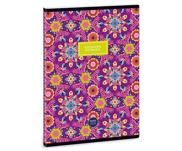 Ars Una: Catalina Estrada mandala extra kapcsos sima füzet A/5