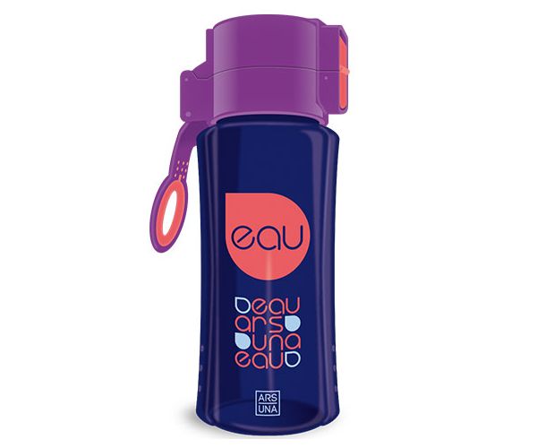 Ars Una: Lila és kék BPA mentes kulacs 450ml