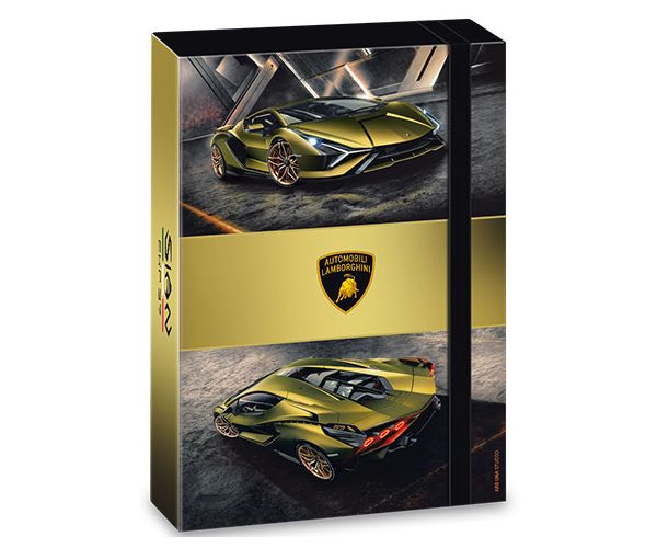 Ars Una: Lamborghini Sian gumis füzetbox A/4-es