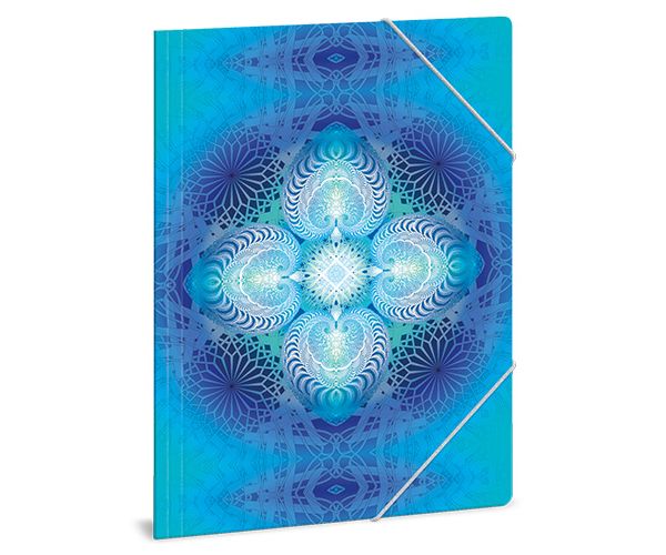 Ars Una: Mandala Blue Hope gumis dosszié A/4