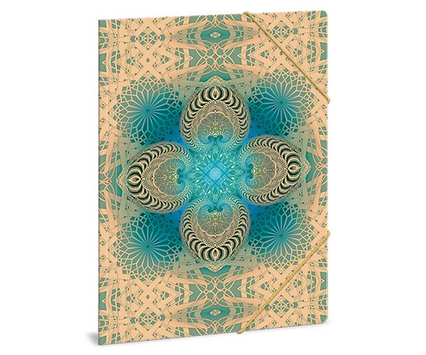 Ars Una: Mandala Gold Hope gumis dosszié A/4