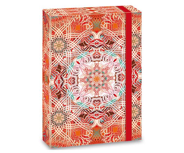 Ars Una: Mandala Love gumis füzetbox A/4-es