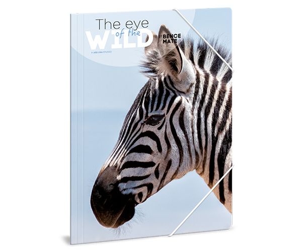 Ars Una: Máté Bence The Eyes of the Wild - Zebra A/4 gumis dosszié