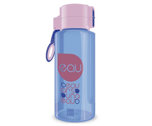Ars Una: Rózsaszín és kék BPA mentes kulacs 650ml