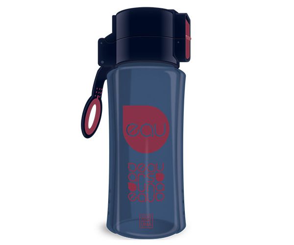 Ars Una: Sötét szürke BPA mentes kulacs 450ml