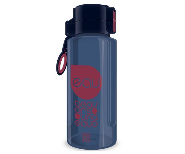 Ars Una: Sötét szürke BPA mentes kulacs 650ml