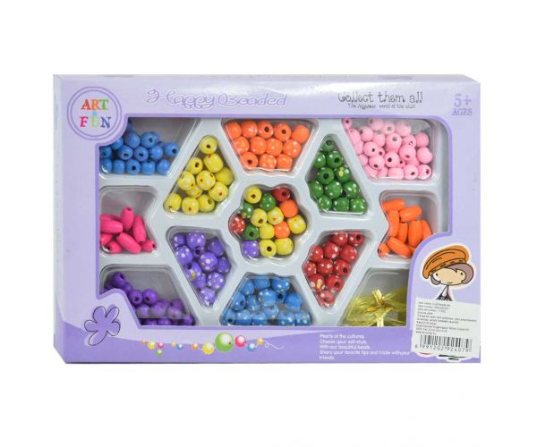 Art&Fun: Ékszerkészítő szett 100+ pöttyös és színes gyöngyökkel