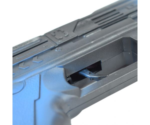 Assault Game: Kommandós taktikai fegyver kék színben 30cm