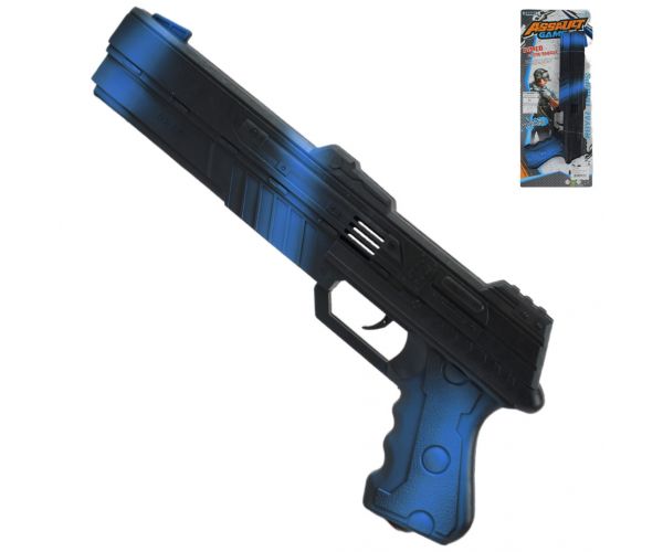 Assault Game: Kommandós taktikai fegyver kék színben 30cm