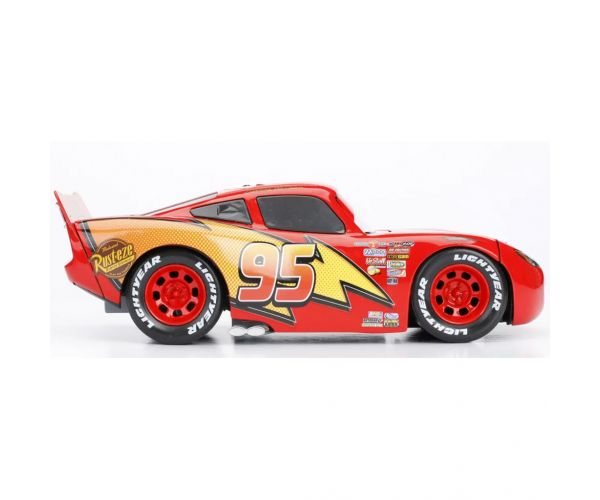 Verdák: Villám McQeen fém autó nyitható motorháztetővel 1/24 méretarányban - Simba Toys