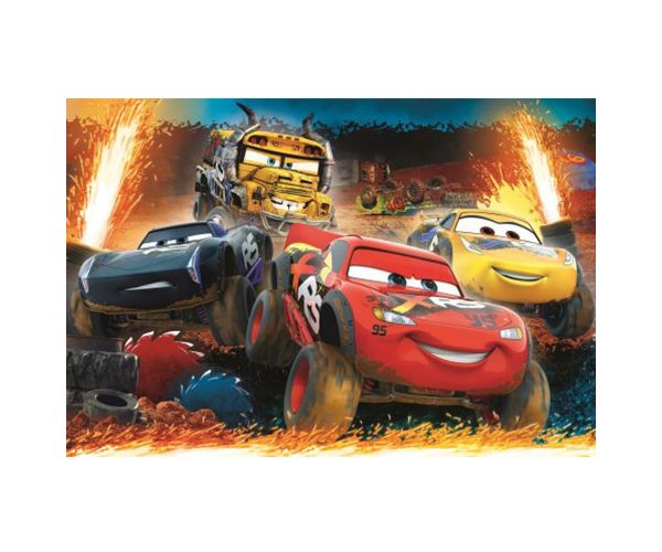 Verdák 3 extrém verseny puzzle 100db-os - Trefl