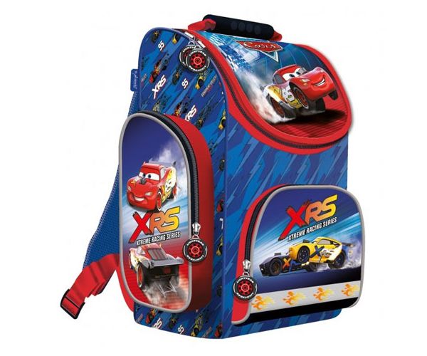 Verdák Villám McQueen ergonomikus iskolatáska, hátizsák 35,5x16x27,5cm