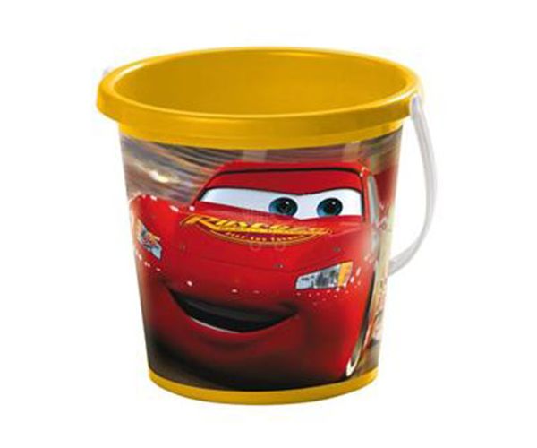 Verdák Villám McQueen vödör többféle változatban 17cm - Mondo toys