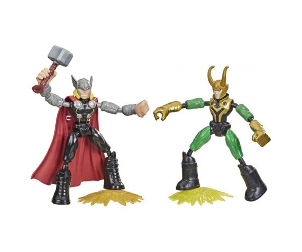 Bosszúállók Bend and Flex Thor vs. Loki figura szett - Hasbro