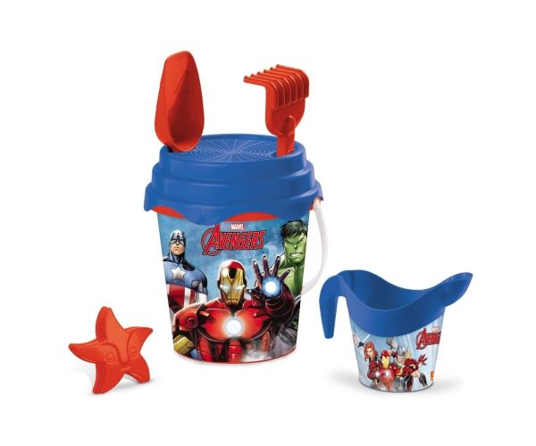 Bosszúállók homokozó vödör szett locsolókannával - Mondo Toys
