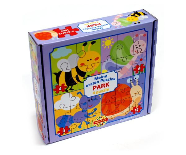 Az első puzzle-öm: Kerti apróságok 4 az 1-ben baby puzzle