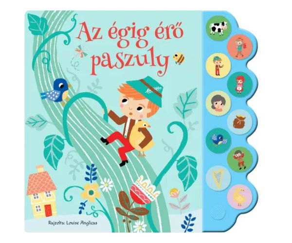 Rozprávkové audioknihy - Interaktívna audiokniha O fazuľke, ktorá vyrástla až do neba