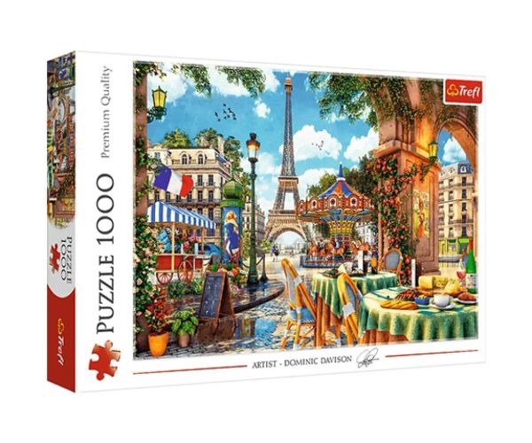 Ráno v Paríži 1000-dielny puzzle - Trefl