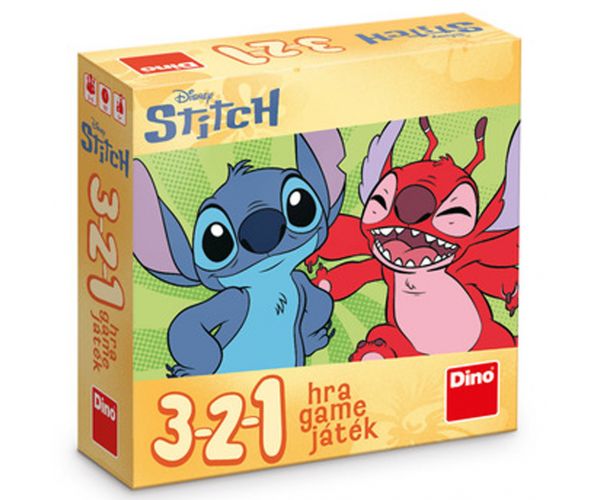 Stitch 3-2-1 stolná hra