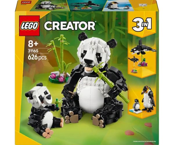 LEGO® Creator: Divoké zvieratá: Rodina pandy (31165)