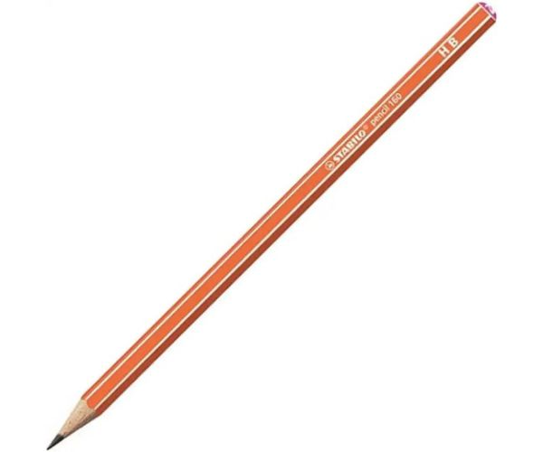 Stabilo: Pencil 160 šesťhranná grafitová ceruzka HB s oranžovým povlakom