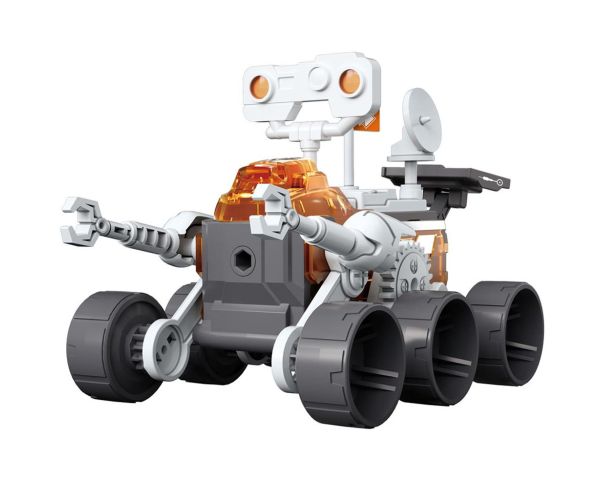 Luna: Space Explorer 4 v 1 138 dielny solárny prieskumný robot stavebnica