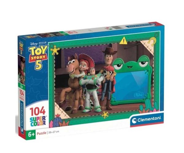 Toy Story 5 104 ks Supercolor puzzle - Clementoni