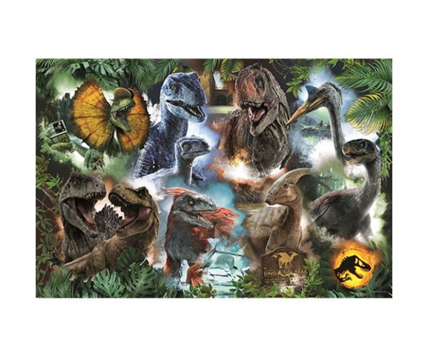 Jurassic World: Obľúbené dinosaury 300 dielne puzzle - Trefl