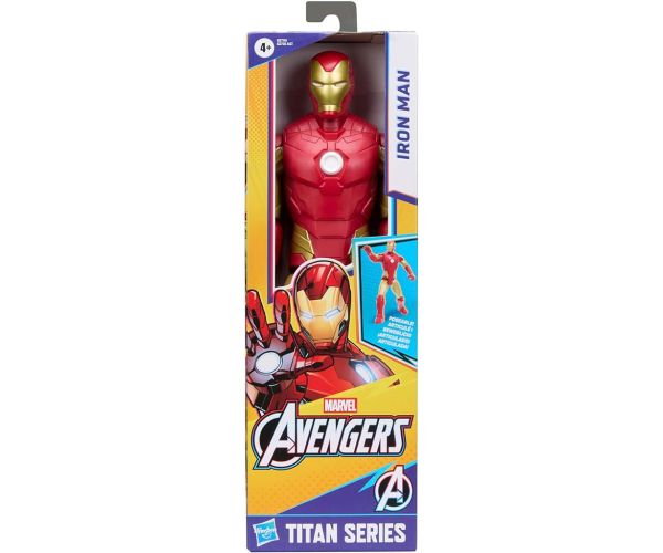 Marvel Mstitelia: Titan Series Iron Man figúrka 30 cm - Hasbro