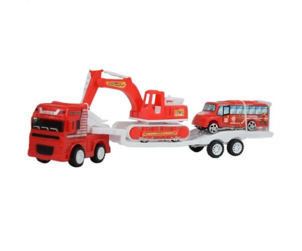 Fire Engine: Hasičský kamión s vozidlami 40cm