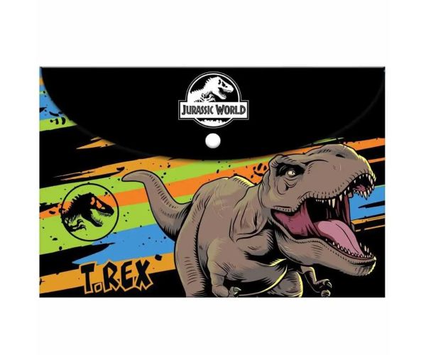 Luna: Jurassic World plastová zakladačka na dokumenty s patentom vo formáte A4