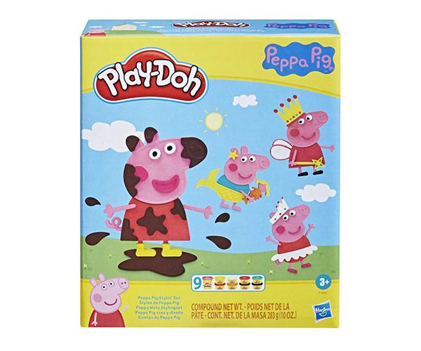 Play-Doh: Peppa Prasiatko Stylin modelovacia súprava s doplnkami - Hasbro