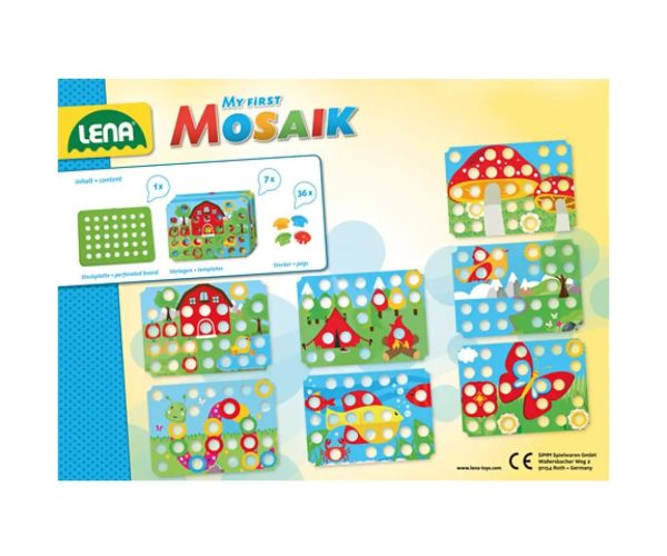 LENA: Mosaik Prvý bodkovaný herný set - Príroda