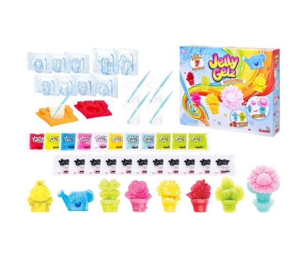 Jelly Gelz Flower Deluxe kvetinová gélová figúrka set - Simba Toys