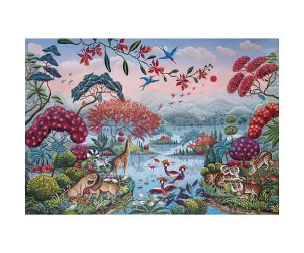 Pokojná džungľa HQC puzzle 2000ks - Clementoni