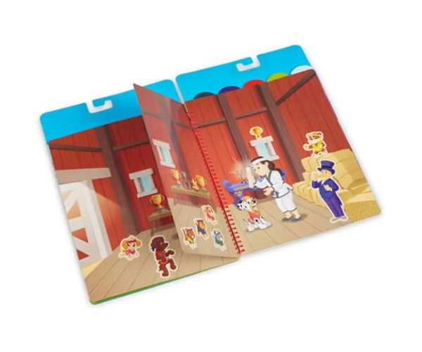 Melissa & Doug: Tlapková Patrola Klasická akcia Opakovane použiteľný zošit s nálepkami