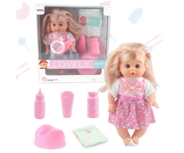Lovely Baby bábika so zvukom a príslušenstvom, rôzne varianty