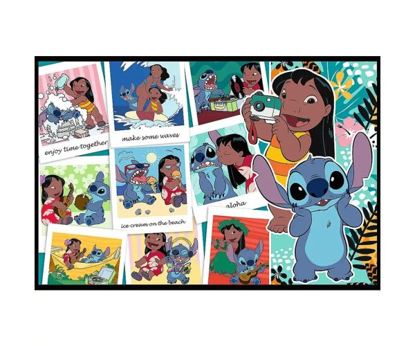 Lilo a Stitch šťastný život 2x200 puzzle - Trefl