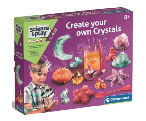 Science&Play: Súprava na výrobu kryštálov - Clementoni
