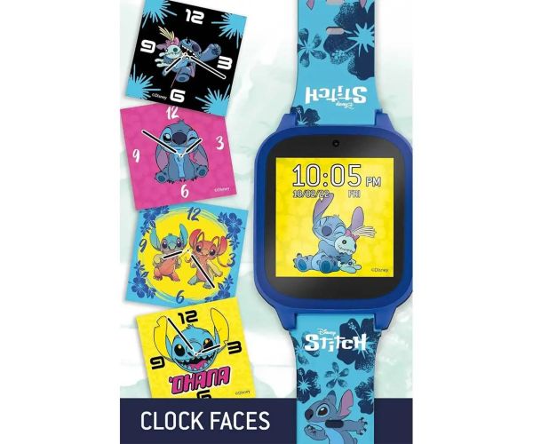 Disney Stitch vzorovaná smart hodinky - Lisciani