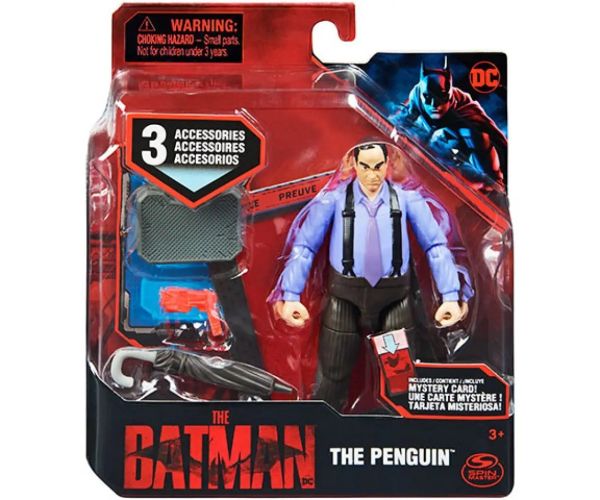 DC Comics: The Batman Pingvin figúrka s príslušenstvom 10cm - Spin Master