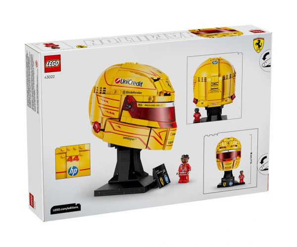 LEGO® Edície: Prilba Scuderia Ferrari HP Lewisa Hamiltona (43022)