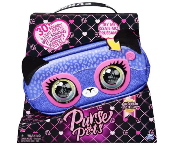 Purse Pets: Savannah Cheetah interaktívna taška - Spin Master (maď.jaz)