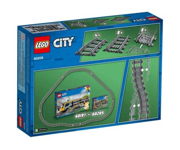 LEGO® City: Železničné koľaje (60205)
