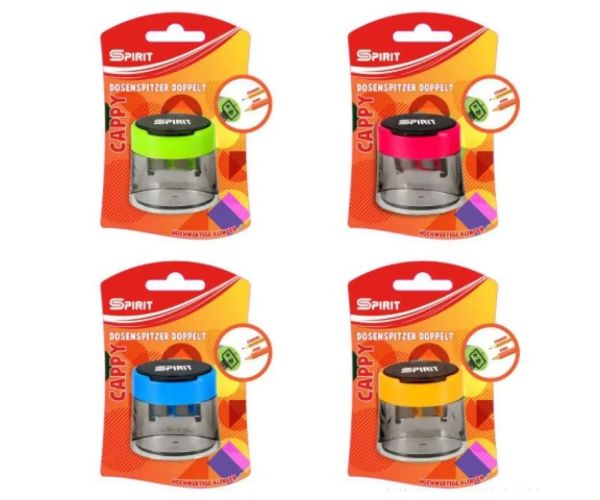 Spirit: Cappy strúhadlo s 2 otvormi vo viacerých variantoch