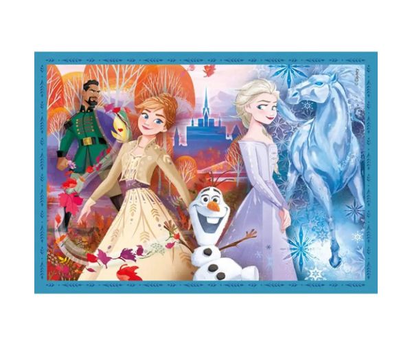 Ľadové kráľovstvo 2. 4 v 1 puzzle - Clementoni